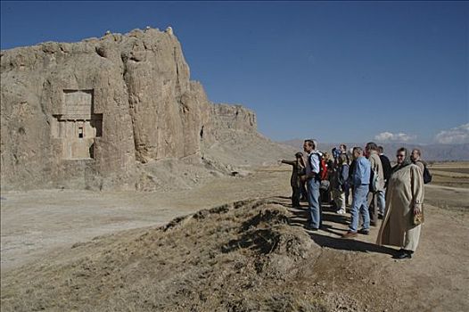 石头,墓穴,国王,伊朗