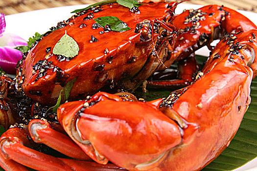 新加坡黑胡椒蟹
