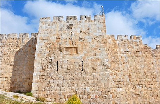 耶路撒冷,老城,墙壁