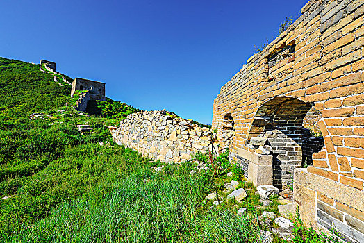 中国,河北,保定,涞源,明长城遗址greatwallofghina