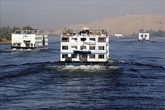 游船,尼罗河,埃及,非洲