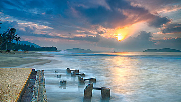 海南石梅湾日出