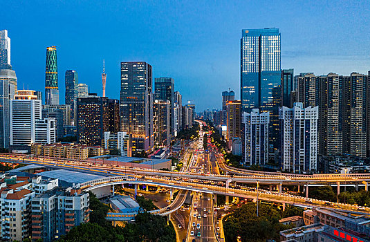 广州城市夜景