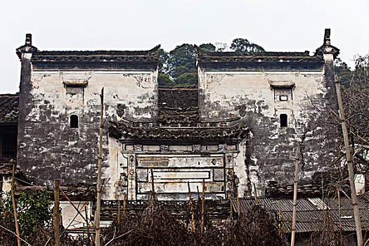 江西婺源,思溪延村,油菜花,徽派建筑,民居