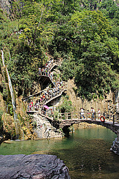 河南辉县宝泉风景区