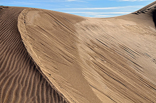 沙丘,沙子,国家公园,科罗拉多,美国,北美