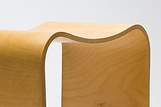 弯曲,桦树,胶合板,凳子,1998年,设计师