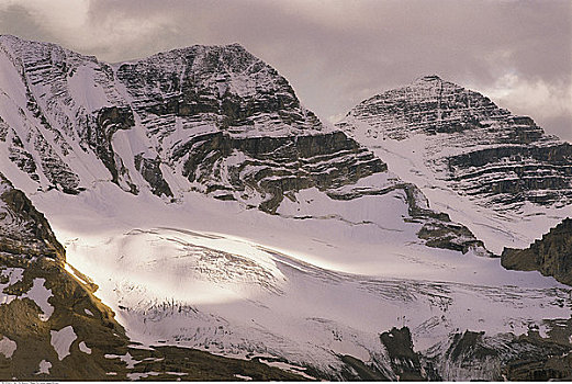 山脉,幽鹤国家公园,不列颠哥伦比亚省,加拿大
