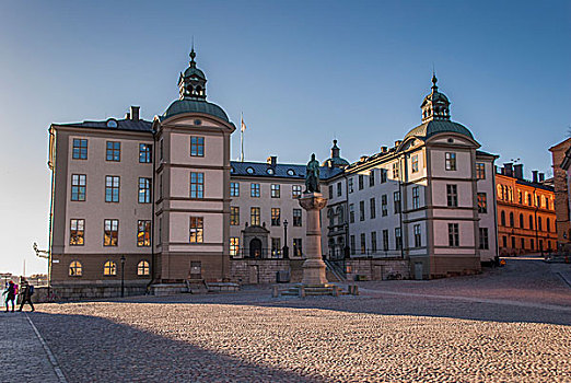 广场,宫殿,斯德哥尔摩