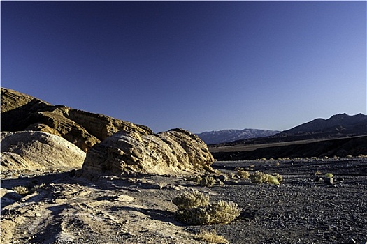 日出,扎布里斯基角,死亡谷国家公园,加利福尼亚,美国