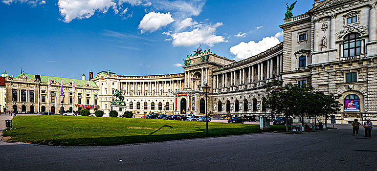奥地利,维也纳,新堡博物馆,neue,burg,museums