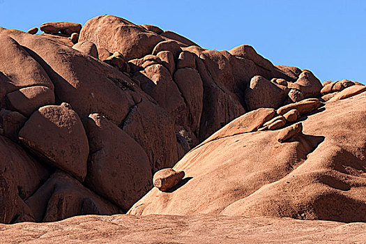 岩石构造,漂石,达马拉兰,纳米比亚,非洲