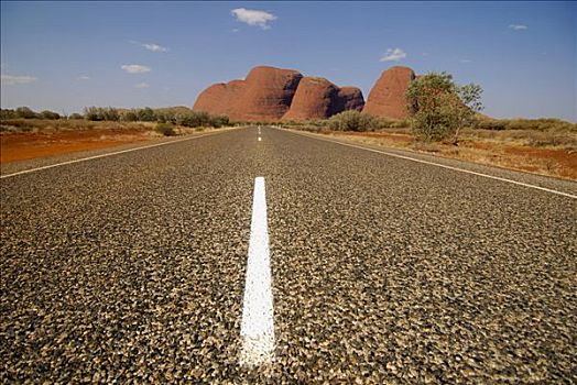 奥加斯石群,卡塔曲塔,北领地州,澳大利亚