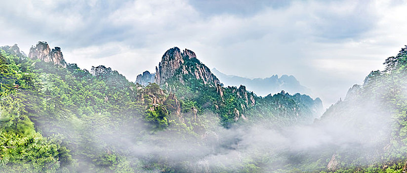 安徽省黄山市黄山风景区自然景观