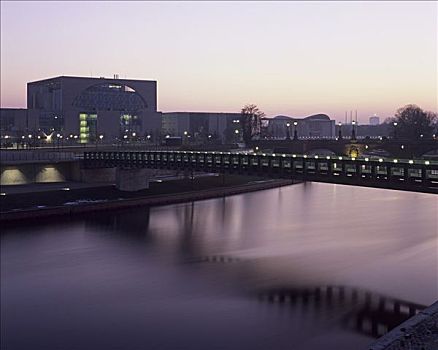 桥,办公室,柏林,德国
