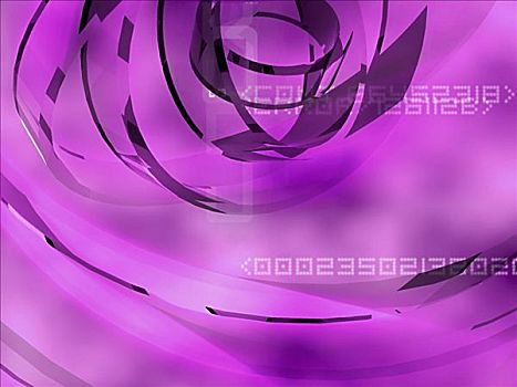 抽象图案,紫色背景