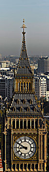 塔,议会大厦,威斯敏斯特,伦敦,大本钟,脚,高,框架,铸铁,大梁,卡昂,石头