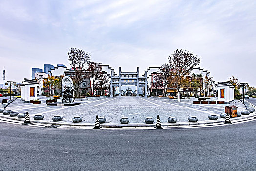 安徽省合肥市状元广场建筑景观