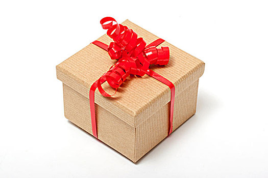 礼物,盒子,红色,丝带