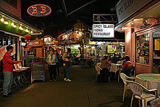 夜生活,湾,南丫岛,香港