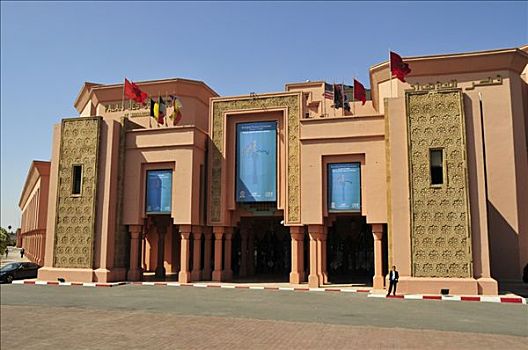 玛拉喀什,国会,宫殿,马拉喀什,摩洛哥,非洲