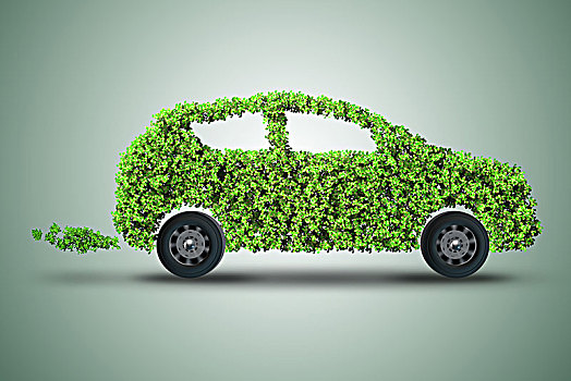 概念,绿色,电动汽车