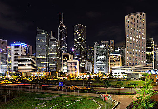 香港城市夜景