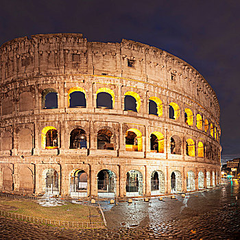 光亮,罗马角斗场,罗马圆形大剧场,世界遗产,罗马,拉齐奥,意大利,欧洲
