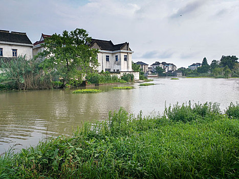 烟雨江南,水乡人家