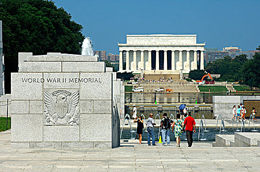 世界,战争,纪念,背影,华盛顿特区,美国,北美