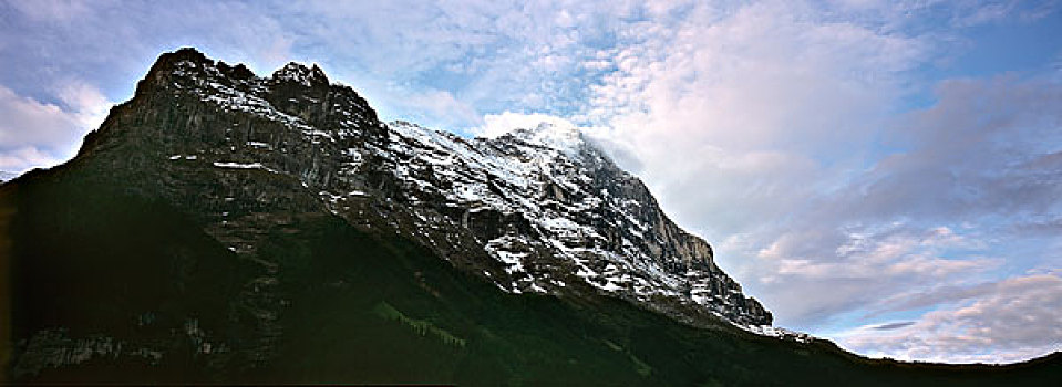 艾格尔峰,山,伯尔尼阿尔卑斯山,伯恩高地,瑞士