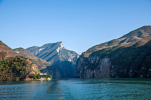 长江三峡瞿塘峡峡谷