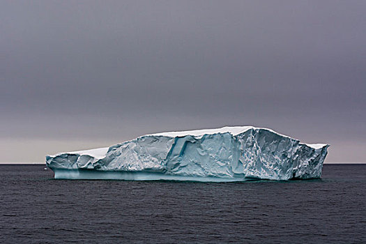 冰山,海峡,南极