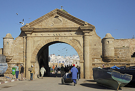 港口,大门,入口,苏维拉,摩洛哥