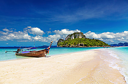 热带沙滩,岛屿,安达曼海,泰国