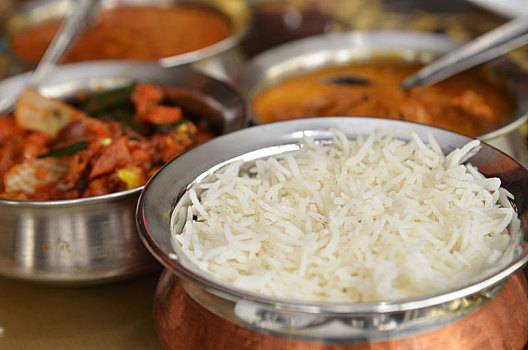 印度,咖哩,食物