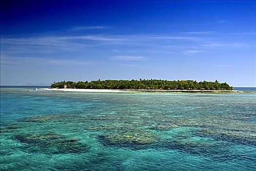 斐济,玛玛努卡群岛,金银岛,海洋