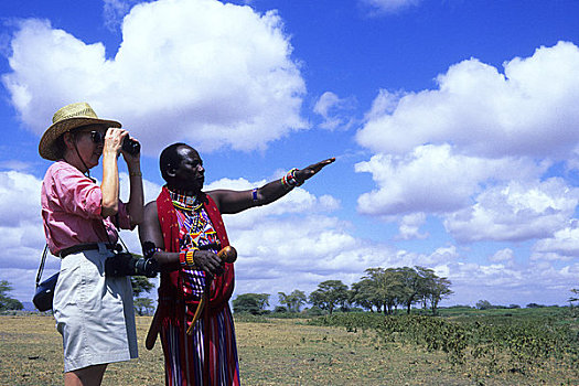 肯尼亚,安伯塞利国家公园,住宿,自然,走,马萨伊,引导