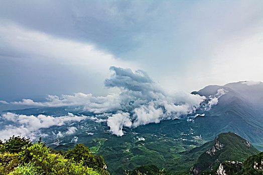 江西省九江市庐山风景区自然景观