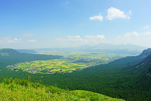 火山口,熊本,日本