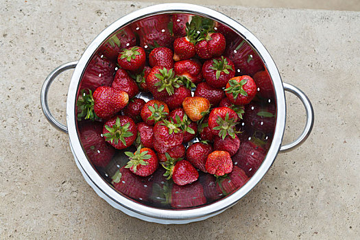 新鲜,成熟,草莓