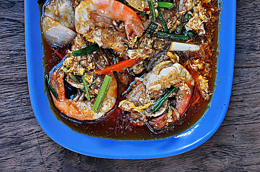 虾,泰国食品