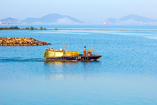 江门银湖湾湿地风光