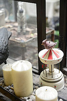 邓小猫咖啡馆,蜡烛,广东广州海珠区小洲村