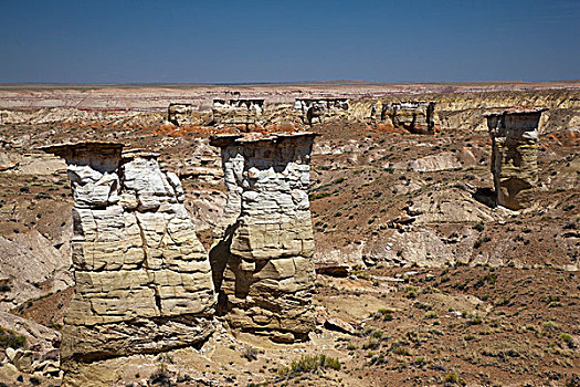 岩石构造,怪岩柱,煤矿,峡谷,亚利桑那,美国