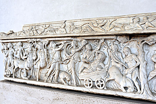 石棺,博物馆,国家,罗马,拉齐奥,意大利,欧洲