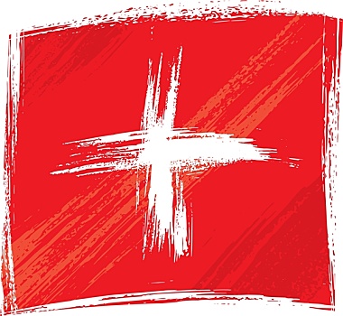 低劣,瑞士,旗帜