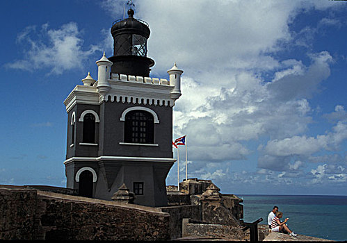 波多黎各,老,圣胡安,莫罗城堡,要塞