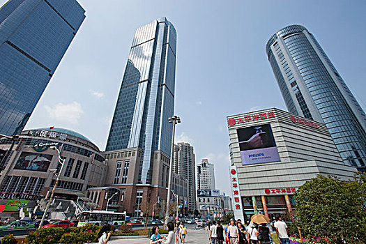 街景,徐家汇,上海,中国