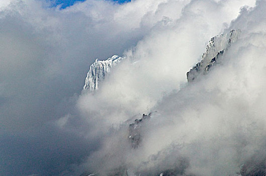 风景,云,托雷德裴恩国家公园,巴塔哥尼亚,智利